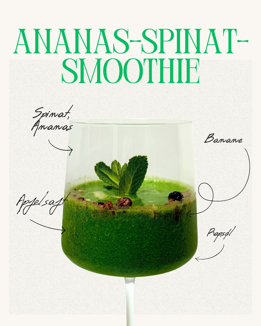 3 - ananas spinat